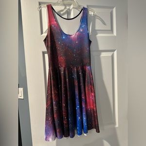 Black milk galaxy skater dress